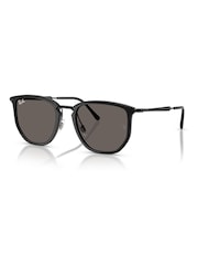 Ray Ban Irregular Black Sunglasses - Image 3 of 6