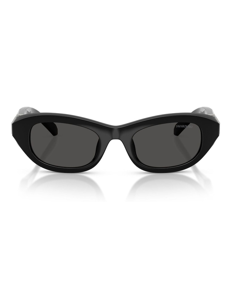 Swarovski Black Pillow Sunglasses - Image 1 of 5