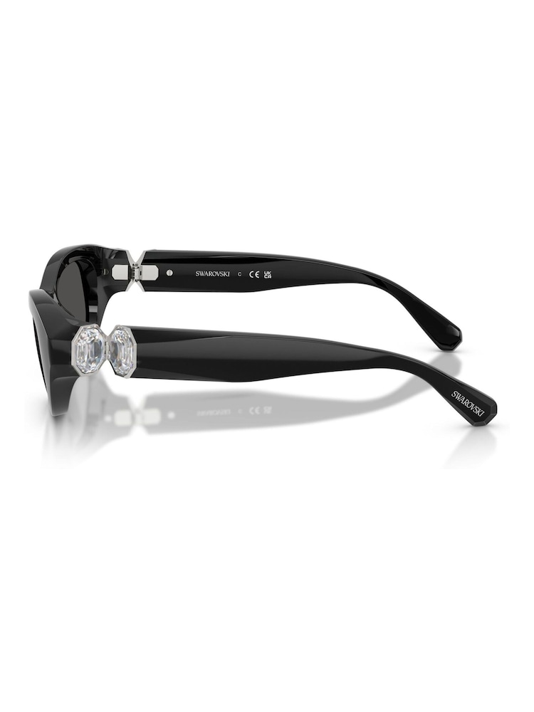Swarovski Black Pillow Sunglasses - Image 2 of 5