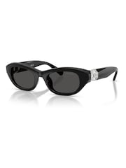Swarovski Black Pillow Sunglasses - Image 3 of 5