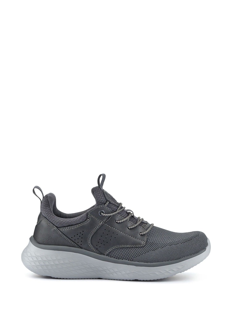 Pavers Grey Chunky Slip-On Trainers - Image 1 of 5