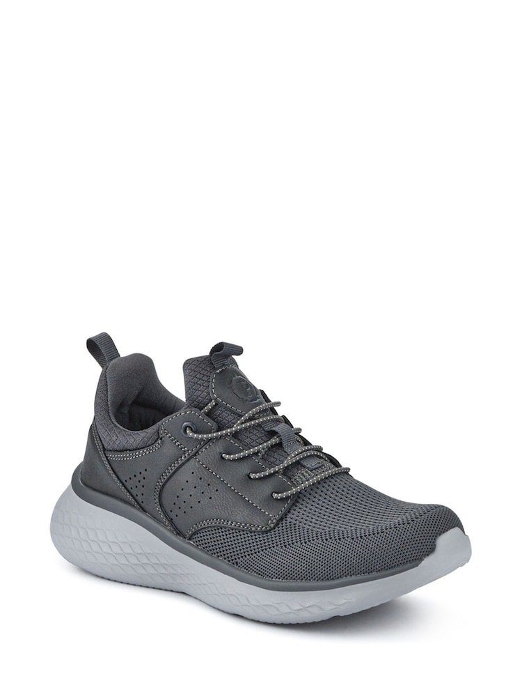 Pavers Grey Chunky Slip-On Trainers - Image 2 of 5