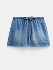 Hush Denim Blue Betty Pull On Denim Shorts - Image 6 of 6