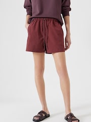 Hush Red Margot Technical Pull On Shorts - Image 2 of 5