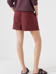 Hush Red Margot Technical Pull On Shorts - Image 3 of 5