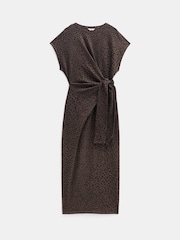 Hush Animal 100% Cotton Trinny Stretch Jersey Midi Dress - Image 5 of 5
