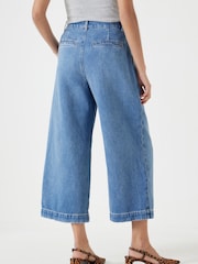 Hush Blue Lya Denim Culotte Jeans - Image 3 of 5