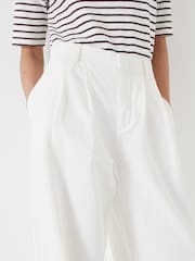 Hush White Lya Wide Leg Trousers - Image 5 of 7