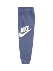 Jekleno modra - Trenirka iz flisa Nike Little Kids Club - Slika 3 iz 4