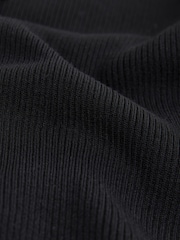 Schwarz - Maternity Knitted Keyhole Dress - Bild 3 von 4