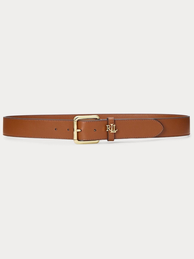 Lauren Ralph Lauren Medium Keeper Logo Belt - Image 1 of 2 Lauren Ralph Lauren Medium Keeper Logo Belt - Image 1 of 2
