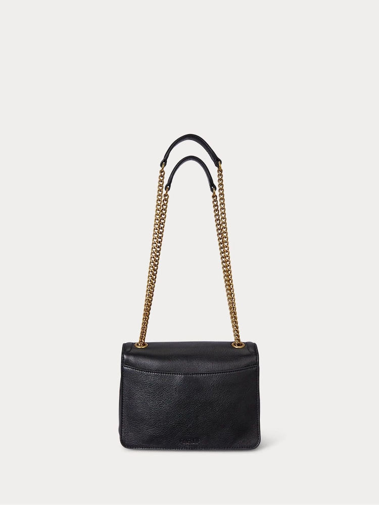 Lauren Ralph Lauren Bradley Leather Chain Shoulder Bag - Image 2 of 5