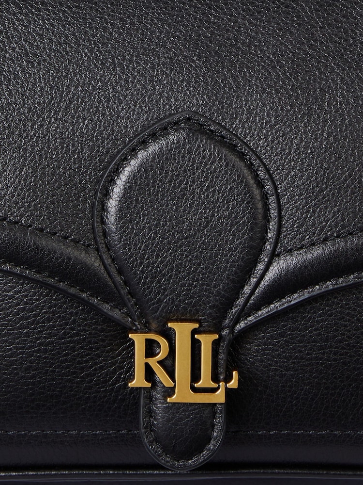 Lauren Ralph Lauren Bradley Leather Chain Shoulder Bag - Image 5 of 5