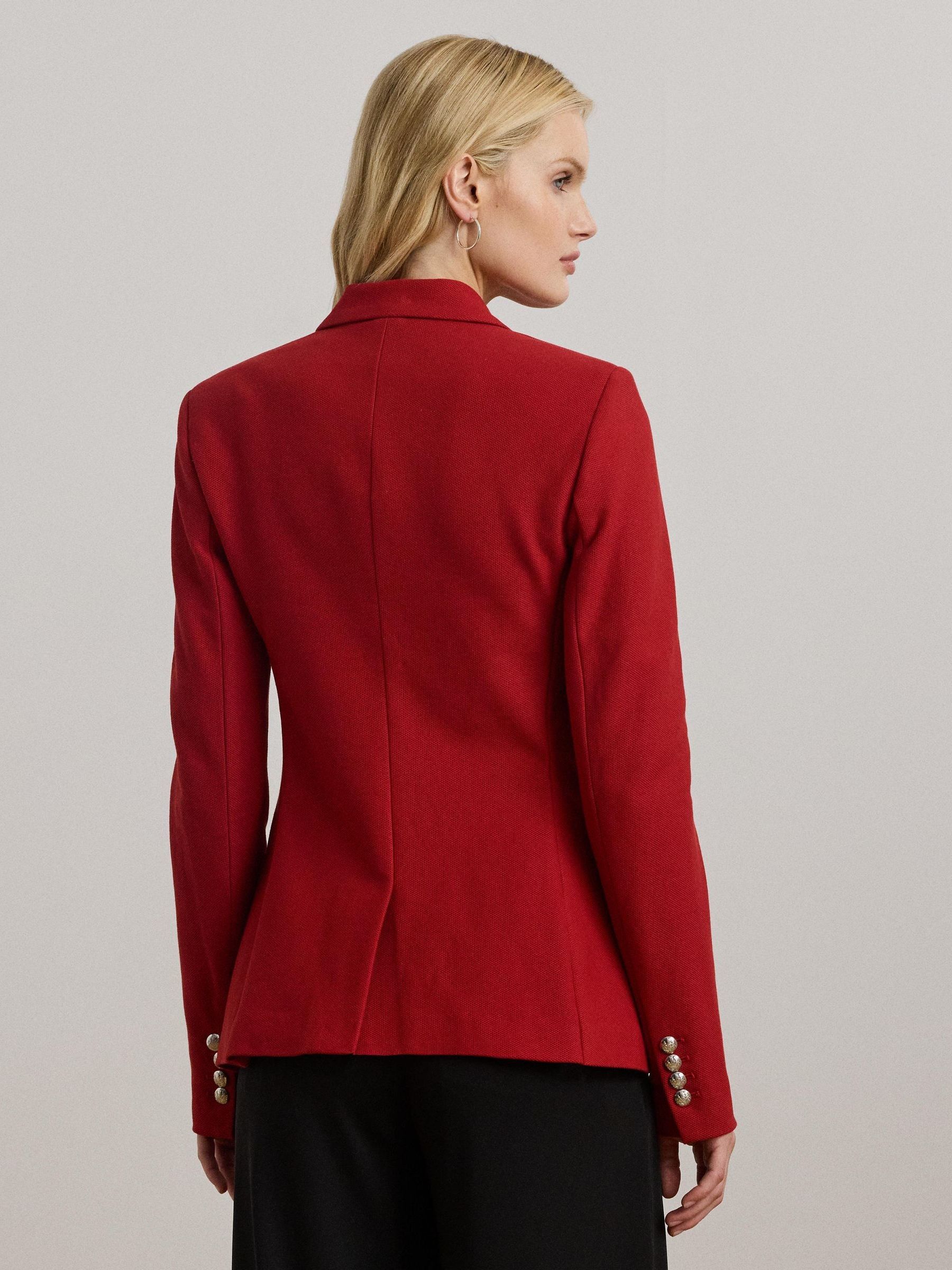 Buy Lauren Ralph Lauren Madison Red Anfisa Bullion Jacquard Blazer