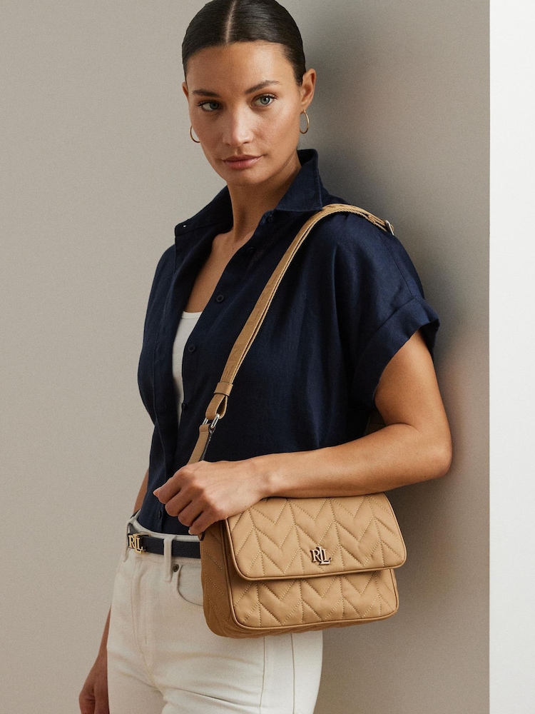 Lauren Ralph Lauren Stevie Textured Nylon Cross-Body Bag - Image 1 of 6