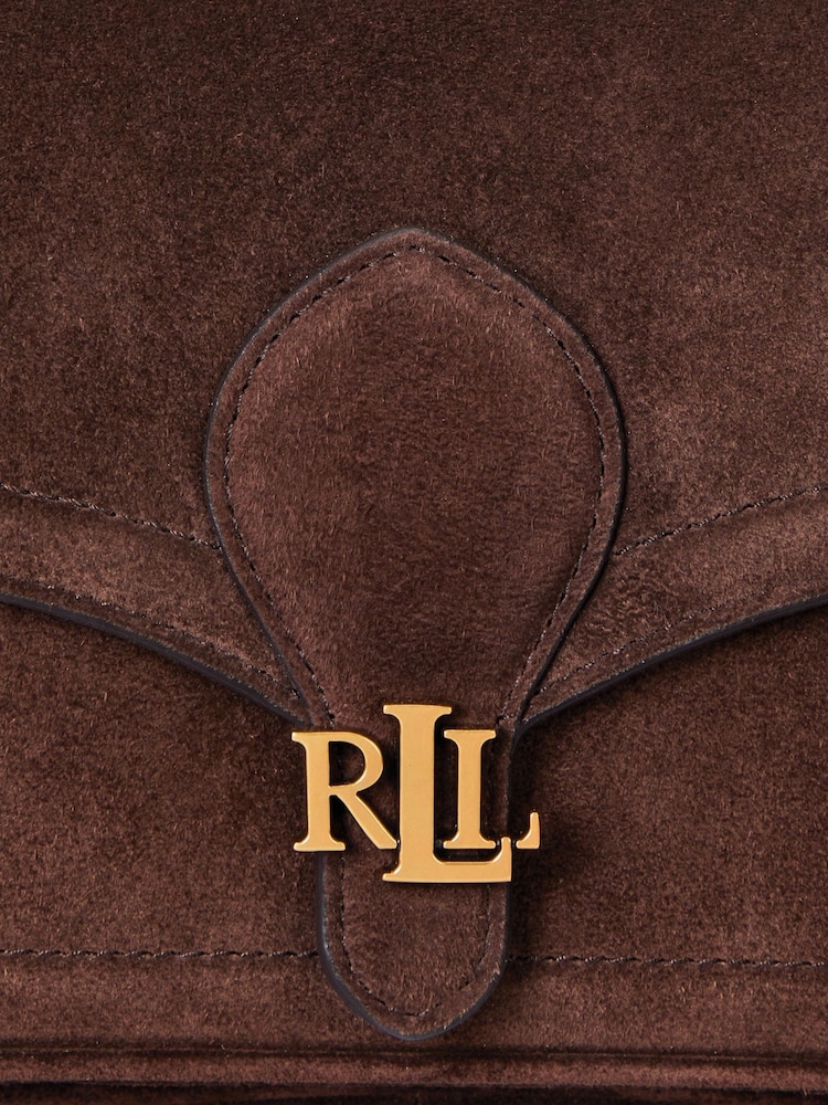 Lauren Ralph Lauren Bradley Leather Chain Shoulder Bag - Image 5 of 5