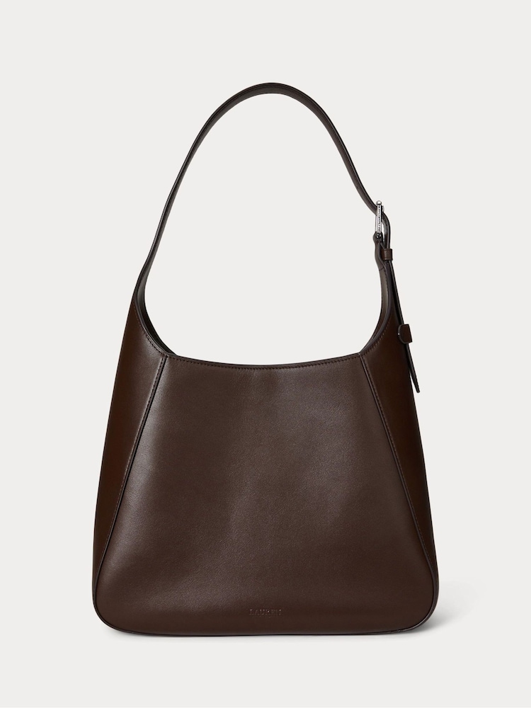 Lauren Ralph Lauren Tanner Lock Structured Leather Bag - Image 2 of 5 Lauren Ralph Lauren Tanner Lock Structured Leather Bag - Image 2 of 5