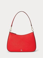 Lauren Ralph Lauren Danni Pebbled Leather Shoulder Bag - Image 2 of 5