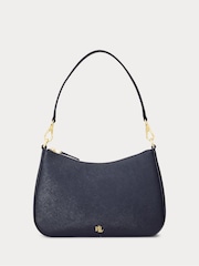 Lauren Ralph Lauren Danni Pebbled Leather Shoulder Bag - Image 1 of 5