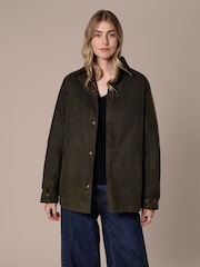 Celtic & Co. Green Wax Jacket - Image 2 of 6