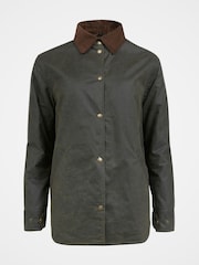 Celtic & Co. Green Wax Jacket - Image 4 of 6