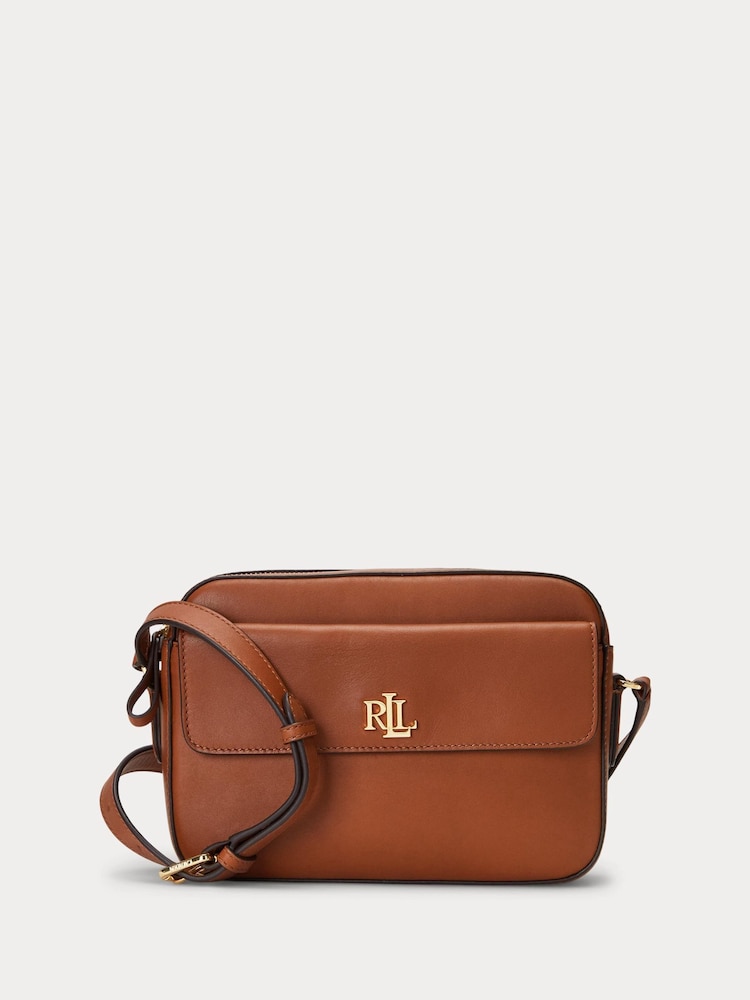 Lauren Ralph Lauren Marcy Leather Cross-Body Camera Bag - Image 1 of 6