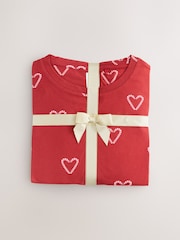 Red Sweet Long Sleeve Pyjamas - Image 2 of 5