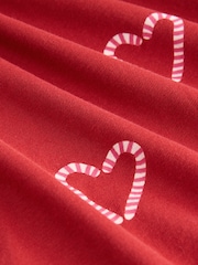 Red Sweet Long Sleeve Pyjamas - Image 3 of 5