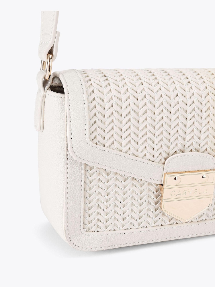 Carvela Maria Weave Cross-Body Bag - Image 4 of 4 Carvela Maria Weave Cross-Body Bag - Image 4 of 4