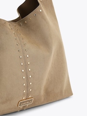 Carvela Cinzia Studded Shoulder Bag - Image 3 of 3