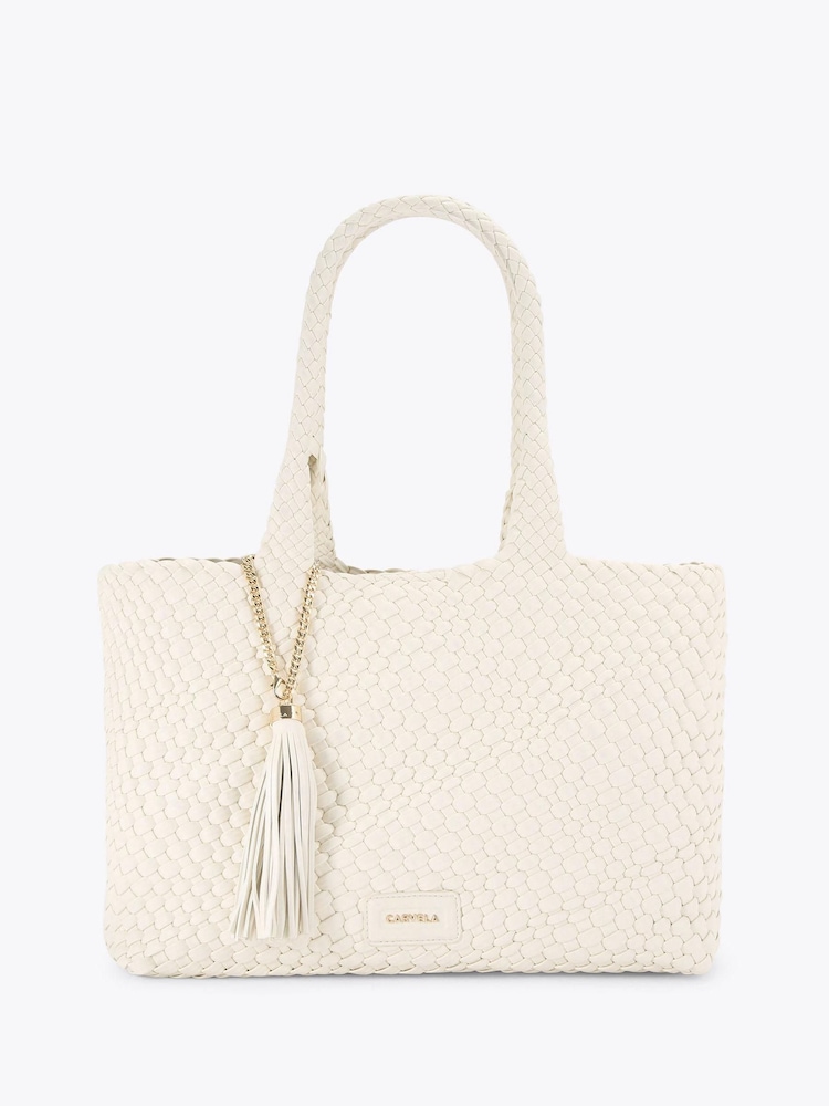Carvela Black Verona Weave Tote Bag - Image 1 of 4