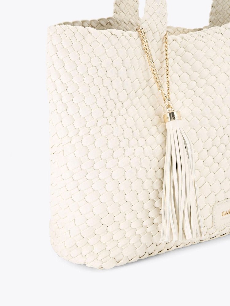 Carvela Black Verona Weave Tote Bag - Image 4 of 4