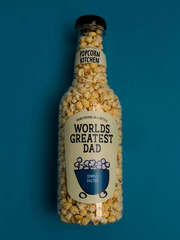 Popcorn Kitchen Giant World Greatest Dad Simple Salt Popcorn Gift - Image 2 of 4