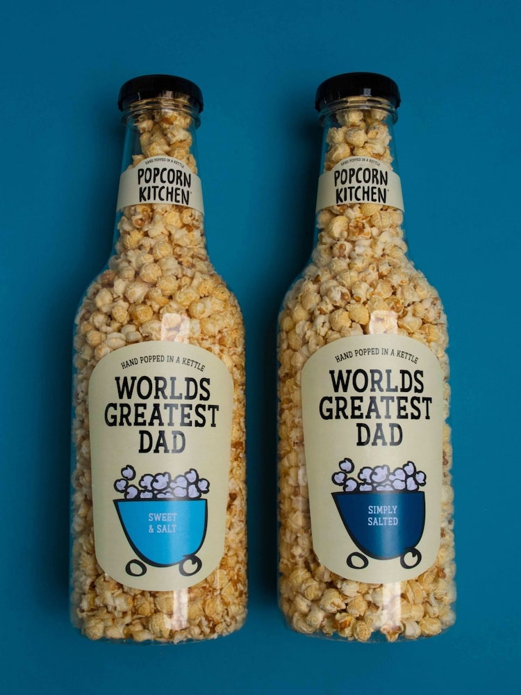Popcorn Kitchen Giant World Greatest Dad Simple Salt Popcorn Gift - Image 4 of 4