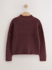 Chocolate Brown Fluffy Jumper (3-16yrs) - Image 5 of 7