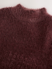 Chocolate Brown Fluffy Jumper (3-16yrs) - Image 7 of 7