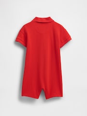 Gap Red Polo One Piece (Newborn-24mths) - Image 2 of 3