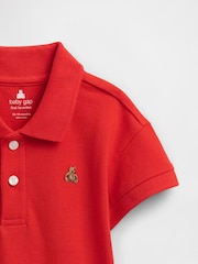 Gap Red Polo One Piece (Newborn-24mths) - Image 3 of 3