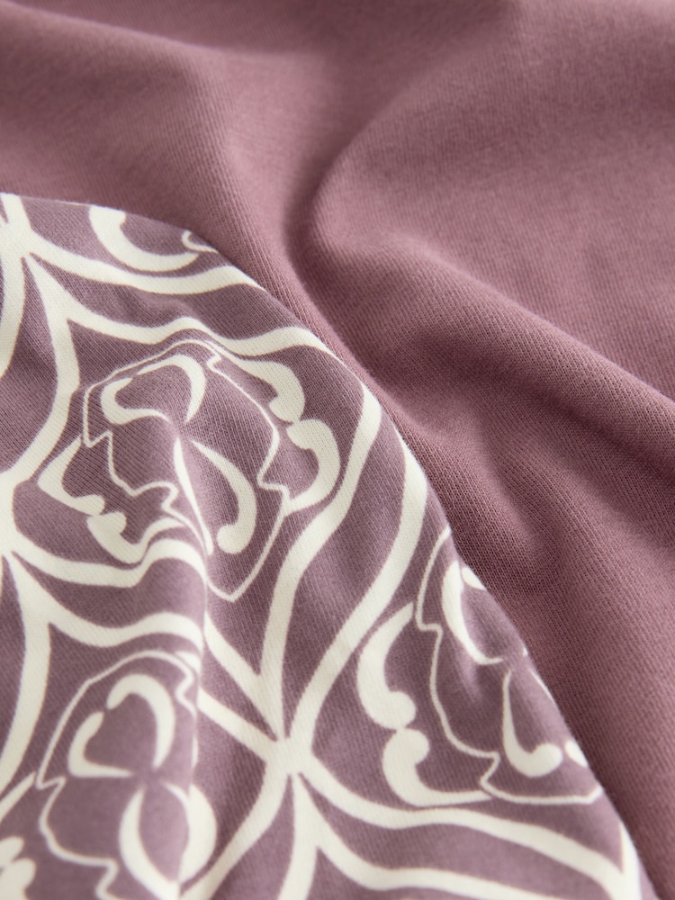 Chocolate Brown Long Sleeve Pyjamas - Image 3 of 3
