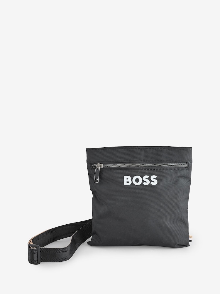BOSS Black Logo Messenger Bag - Image 1 of 1