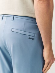BOSS Grey Commuter Tech Regular Fit Stretch Trousers - Image 5 of 7