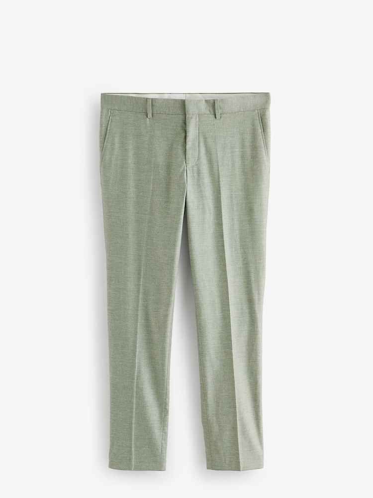 BOSS Green Slim Fit Suit Trousers - Image 1 of 3