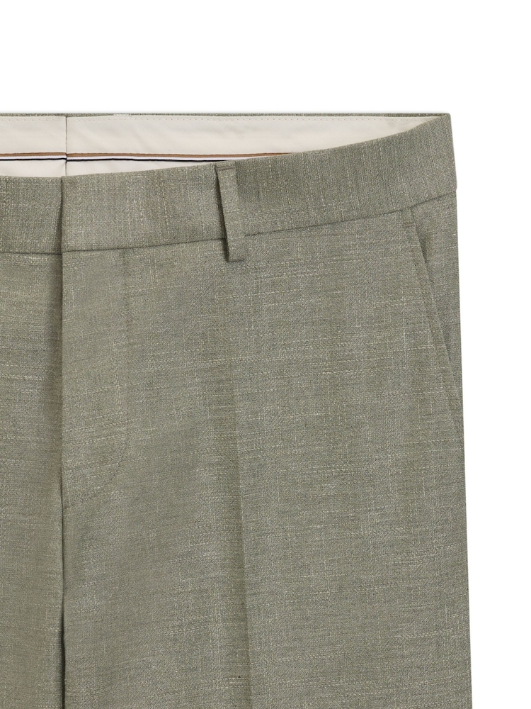 BOSS Green Slim Fit Suit Trousers - Image 3 of 3