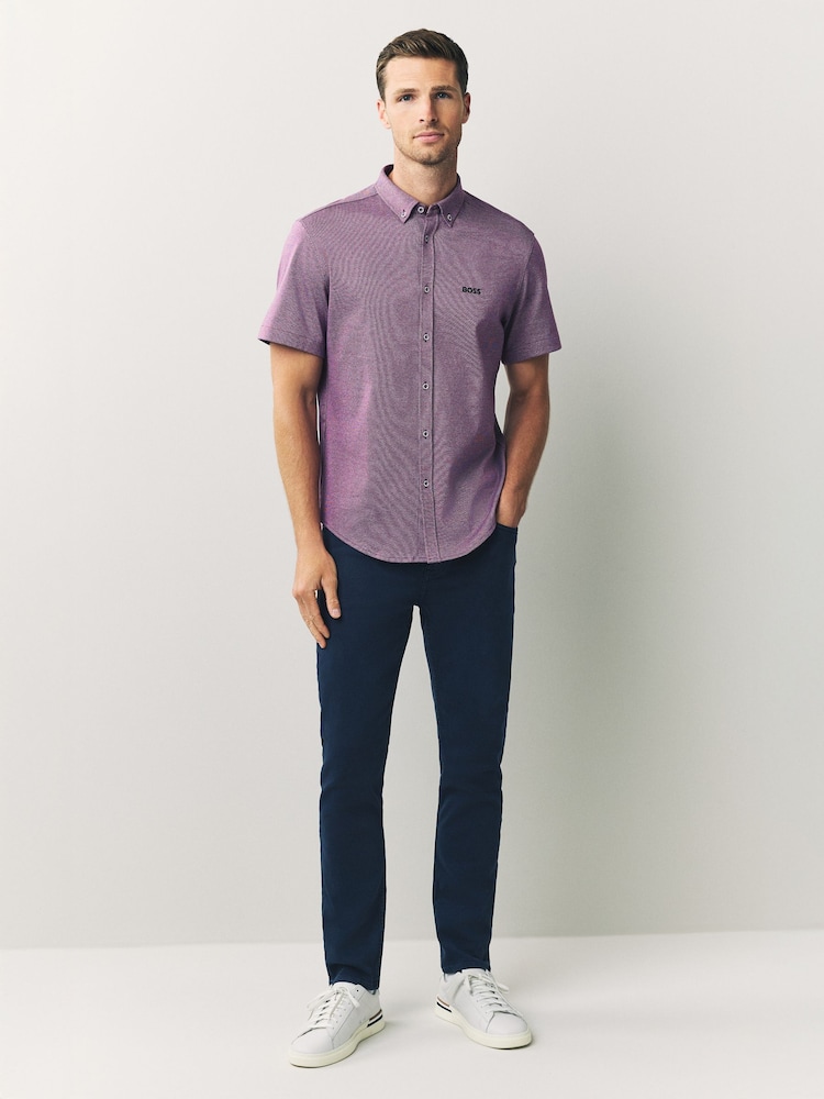 BOSS Blue Slim Fit Delaware Stretch Jeans - Image 1 of 5