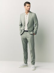BOSS Slim Fit Hutson Suit Jacket - صورة 2 من 5