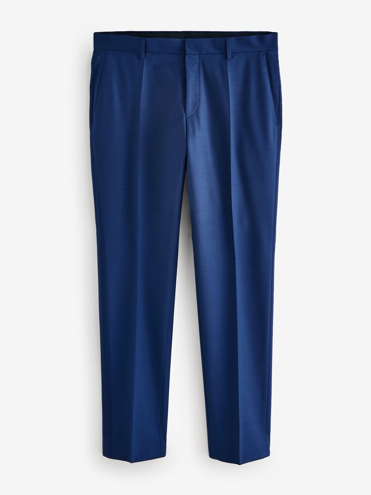 BOSS Blue Slim-Fit Genius Suit Trousers - Image 1 of 1