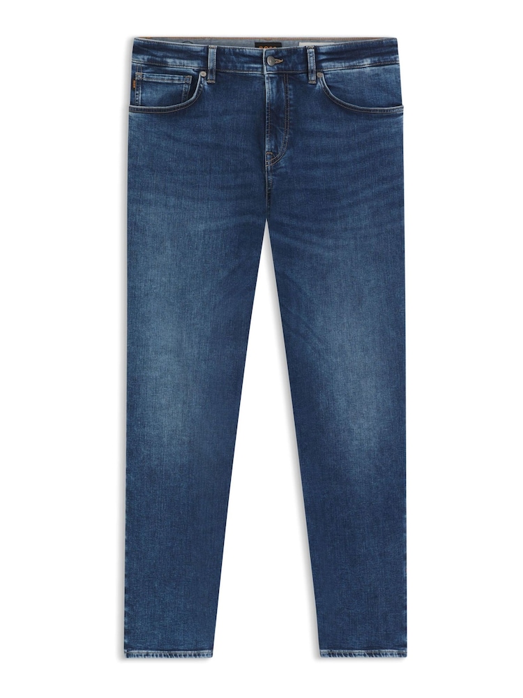 BOSS Blue Regular Fit Maine Stretch Denim Jeans - Image 1 of 2 BOSS Blue Regular Fit Maine Stretch Denim Jeans - Image 1 of 2