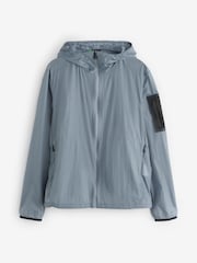 BOSS Airynix Hooded Arm Patch Jacket - Imagem 1 de 2