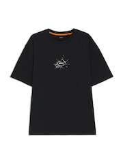 BOSS Black Regular Fit Graphic Print T-Shirt - Image 1 of 1