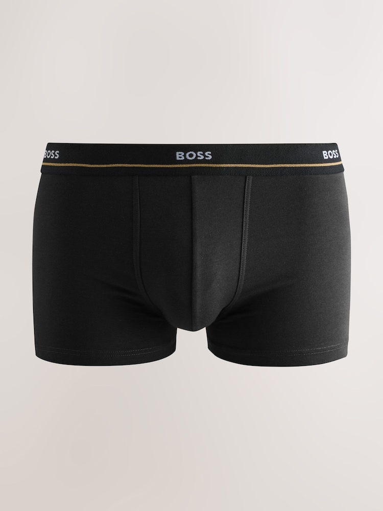 BOSS Essential Logo Boxers 5 Pack - Bild 6 von 6